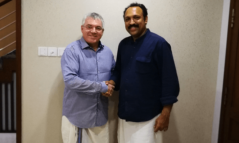 Beta group MD Martin Lewis visits India